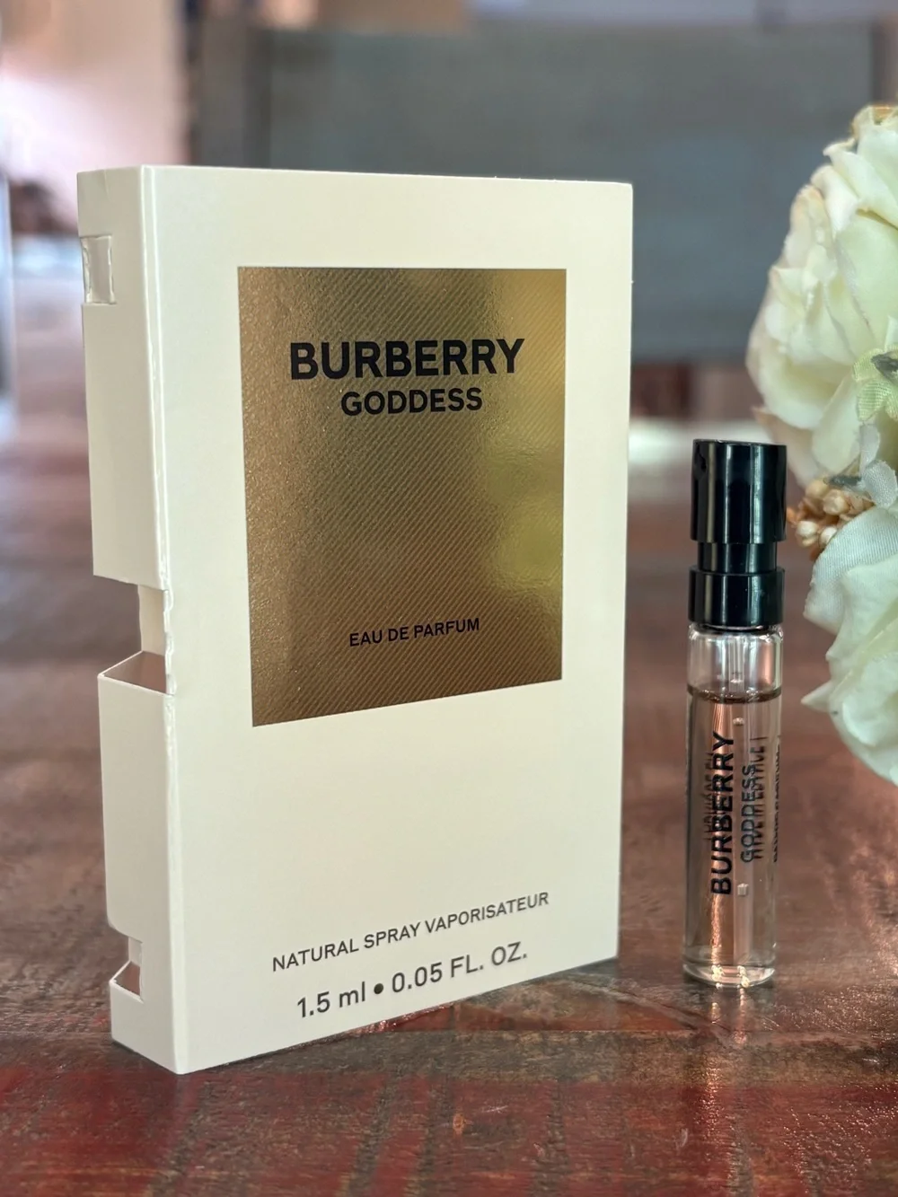 NEW Burberry GODDESS Fragrance SPRAY Sample!